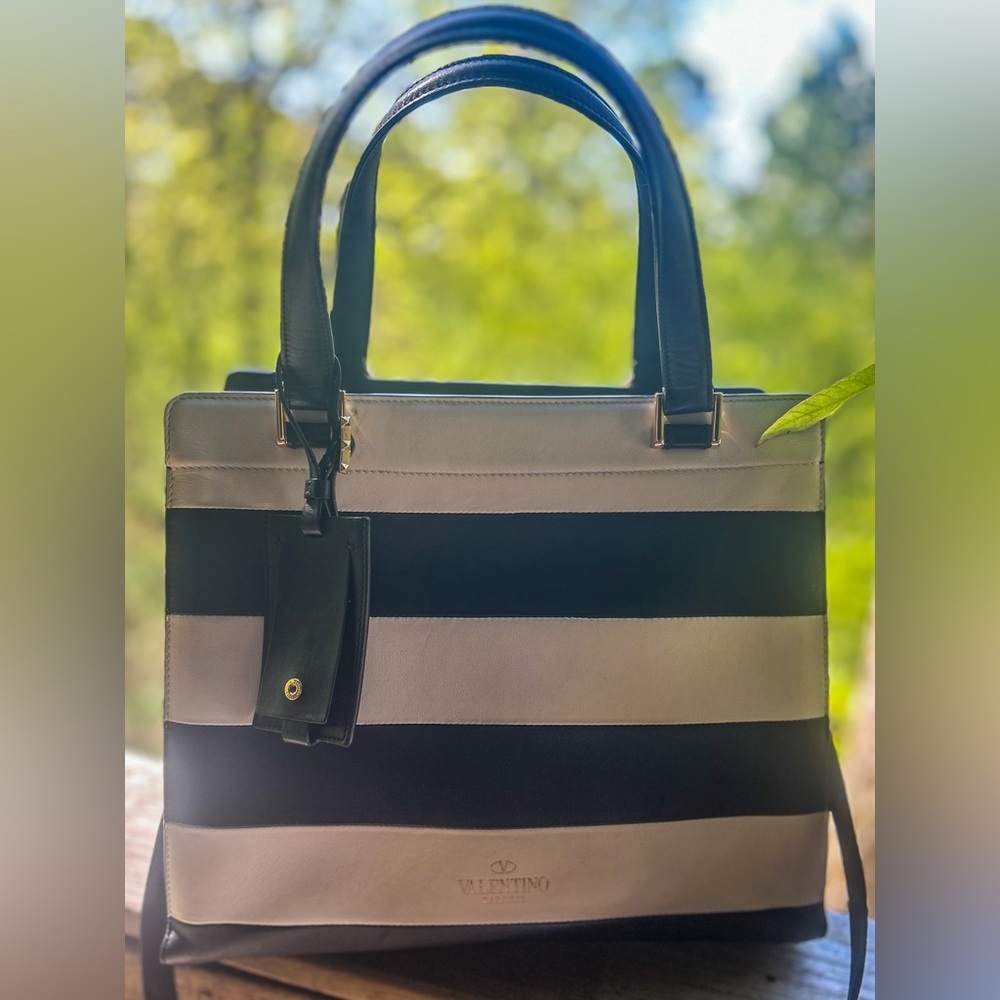 Valentino Garavani handbag striped